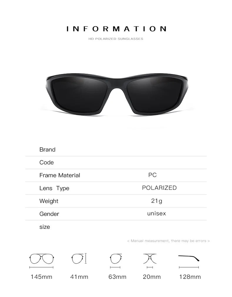 Polarized Sports Cycling Fishing Running Sunglasses Rayed Sun ciclismo Goggles Outdoor Polarized Sunglasses Men Women Eyewear Beauty World Shop