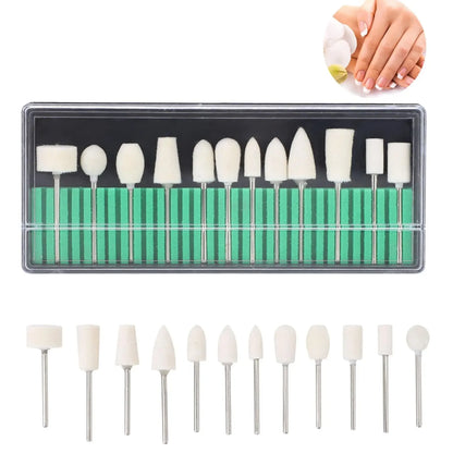 Professional 6-in-1 Electric Nail Drill Set - Nail File Pen for Filing, Polishing & Exfoliating