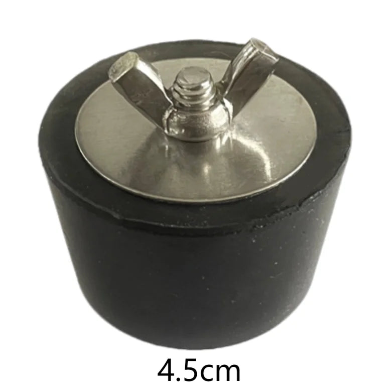 Rubber Winter Antifreeze Pool Plugs - Expandable Winterizing Stoppers with SS Screws for Pipe Sealing - Pool Accessories Beauty World Shop
