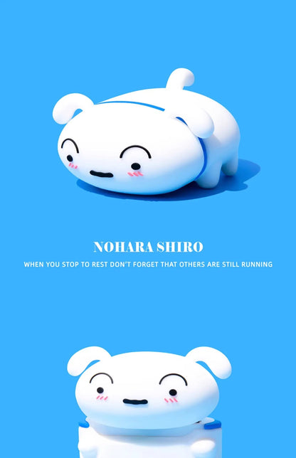 For Airpods 1 2 3 4 Pro Pro 2 Pro 3 Nohara Shiro Silicone Earphone Case Accessories Cover