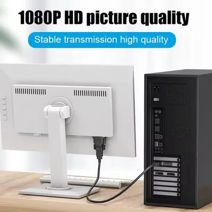 1080P DVI to HDMI-Compatible Cable Adapter DVI Male to Female Bi-directional Connector Converter for PS3 Projector Laptop TV Box Beauty World Shop