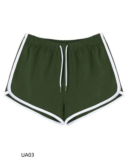 Summer Women's Casual Solid Cotton shorts Yoga Gym Workout Fitness Pants Loose Student Comprehensive Training Short Beauty World Shop