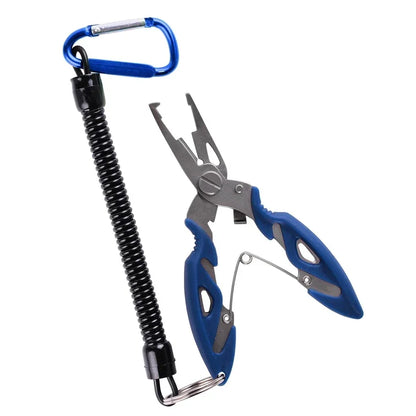 Multifunction Fishing Pliers Tools Accessories for Goods Winter Tackle Pliers Vise Knitting Flies Scissors Braid Set Fish Tongs Beauty World Shop