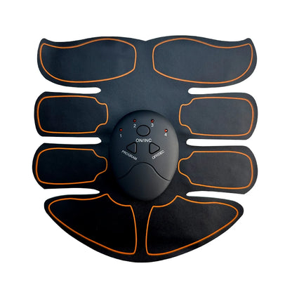 New EMS Muscel Stimulator Abdominal Arm Leg Neck Trainer Muscle Toner Body Training Slimming Massager Fitness Use With Battery Beauty World Shop