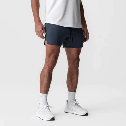 New Summer Men's Sports Shorts Quick Dry Breathable Beach Jogging Single Layer Breathable Shorts Training Basketball Apparel Gym