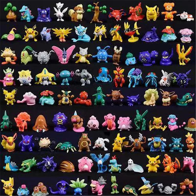 1-144 PCS Gift Box Christmas Gift Action Figure Toys Genuine  Anime Figure Toys For Children Beauty World Shop
