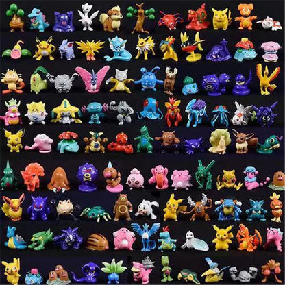 1-144 PCS Gift Box Christmas Gift Action Figure Toys Genuine  Anime Figure Toys For Children Beauty World Shop