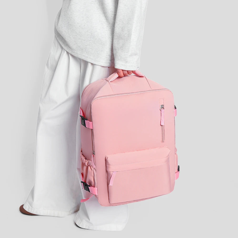 2-Piece 40×30×20cm 180 °   Full Opening Backpack Set, Large Carry-On with Tote Bag for Travel, Business, School & Daily Commuting Beauty World Shop