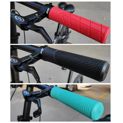 ODI Bicycle Handlebar Grip Lock On Mountain Bike Grip Soft Rubber MTB Cuffs 22.2mm Bicycle Handle Cover Non-slip Bike Handle Beauty World Shop