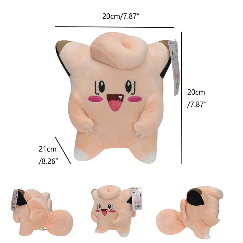 Original Jigglypuff Stuffed Doll Plush Toys Gengar Clefairy Marill Cartoon Kawaii Birthday Gift For Kids Collectio Beauty World Shop