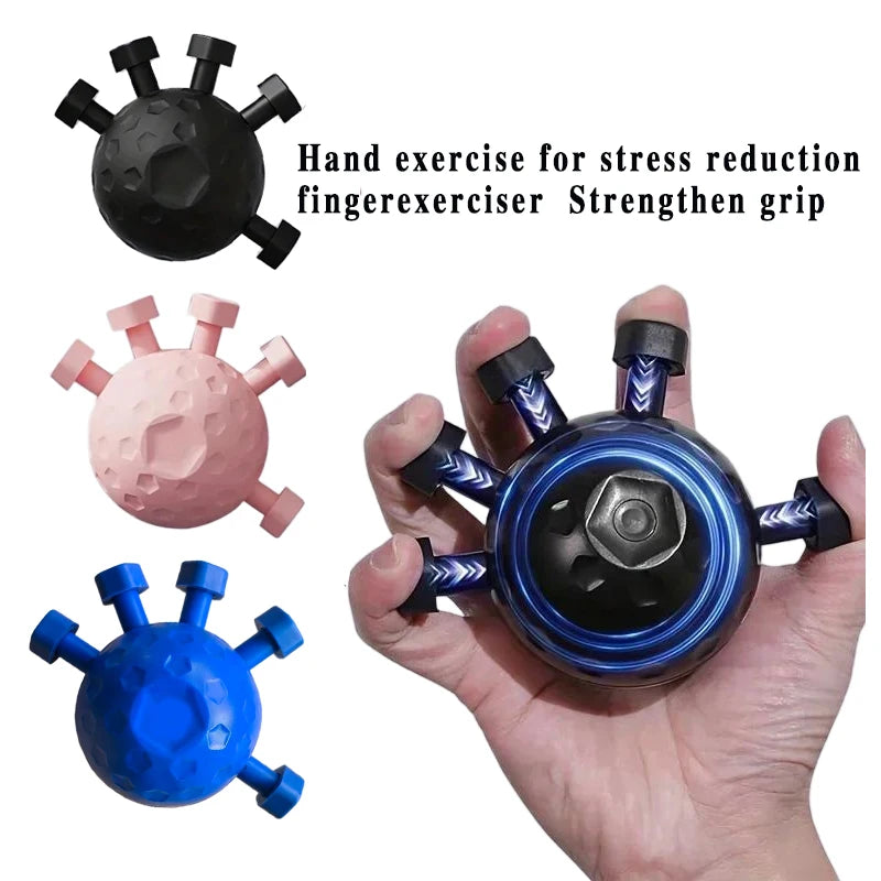 1PC, Strengthening finger exerciser, hand clamp exerciser, five-finger power device, rock climbing finger exerciser Beauty World Shop