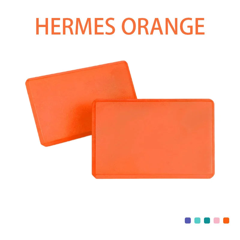 1pc High Density Yoga Foam Blocks Non-slip Solid Color Yoga Balance Fitness Dance Supplies For Yoga Pilates And Meditation Beauty World Shop