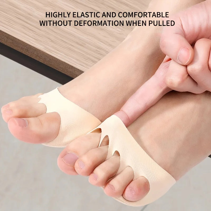 2-Pack Breathable Toe Pads, Forefoot Pad Protectors - Reusable Foot Pads, Foam Pads to Prevent Forefoot Pain and Discomfort Beauty World Shop