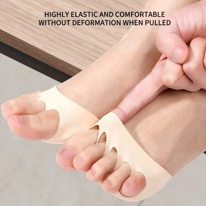 2-Pack Breathable Toe Pads, Forefoot Pad Protectors - Reusable Foot Pads, Foam Pads to Prevent Forefoot Pain and Discomfort Beauty World Shop
