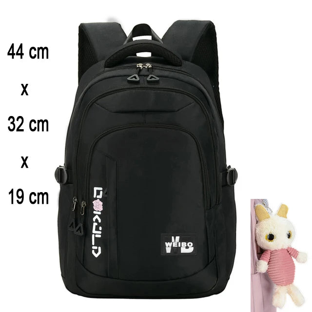 Girl School Bag Backpack Back Pack For Teenager Women Children Female Pink Schoolbag Primary High Bagpack Class Teens Child Kids Beauty World Shop