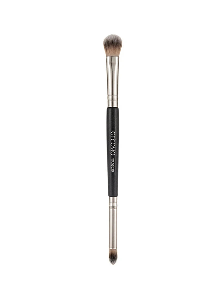 Double-headed painting eyeshadow brush novice makeup brush soft hair does not eat powder natural dizzy dye easy makeup Beauty Trend Shop