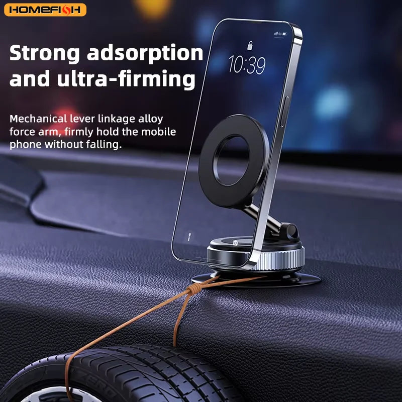 HOMEFISH K007 Magnetic Phone Holder｜Three-axis Rotation For Free Adjustment｜A Convenient Choice For Multiple Scenarios. Beauty World Shop