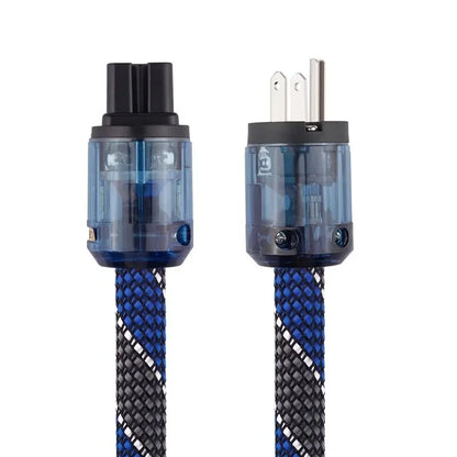 YYAUDIO Power Cable HiFi OCC Audio Cable EU/US Vseries Connecter Amplificateur, Filtre 1m 1.5m Beauty World Shop