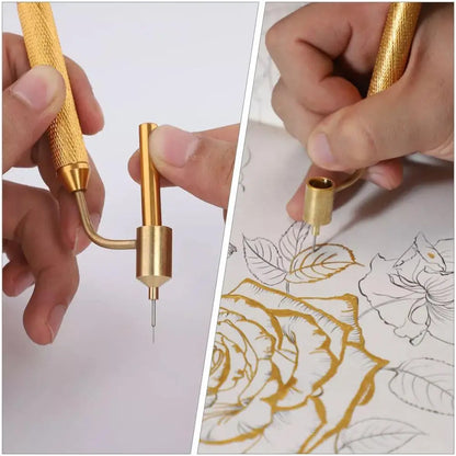 Car Touch-up Paint Pen Detailing Fine Line Fluid Writer Paint Applicator Pen Slanting Precision Ruling Pen Car Scratch Repair Beauty Trend Shop