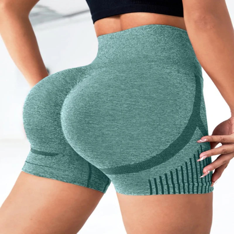 Yoga Underpants Seamless High-Elasticity High-Waist Quick-Drying Casual Sports Yoga Shorts Women's Beauty World Shop