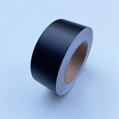 Black Matt Vinyl Wrap Foil Tape Roll Matte Black Stripes Window Trim Film Car Sticers Decal For Car Interior Pillar Beauty World Shop