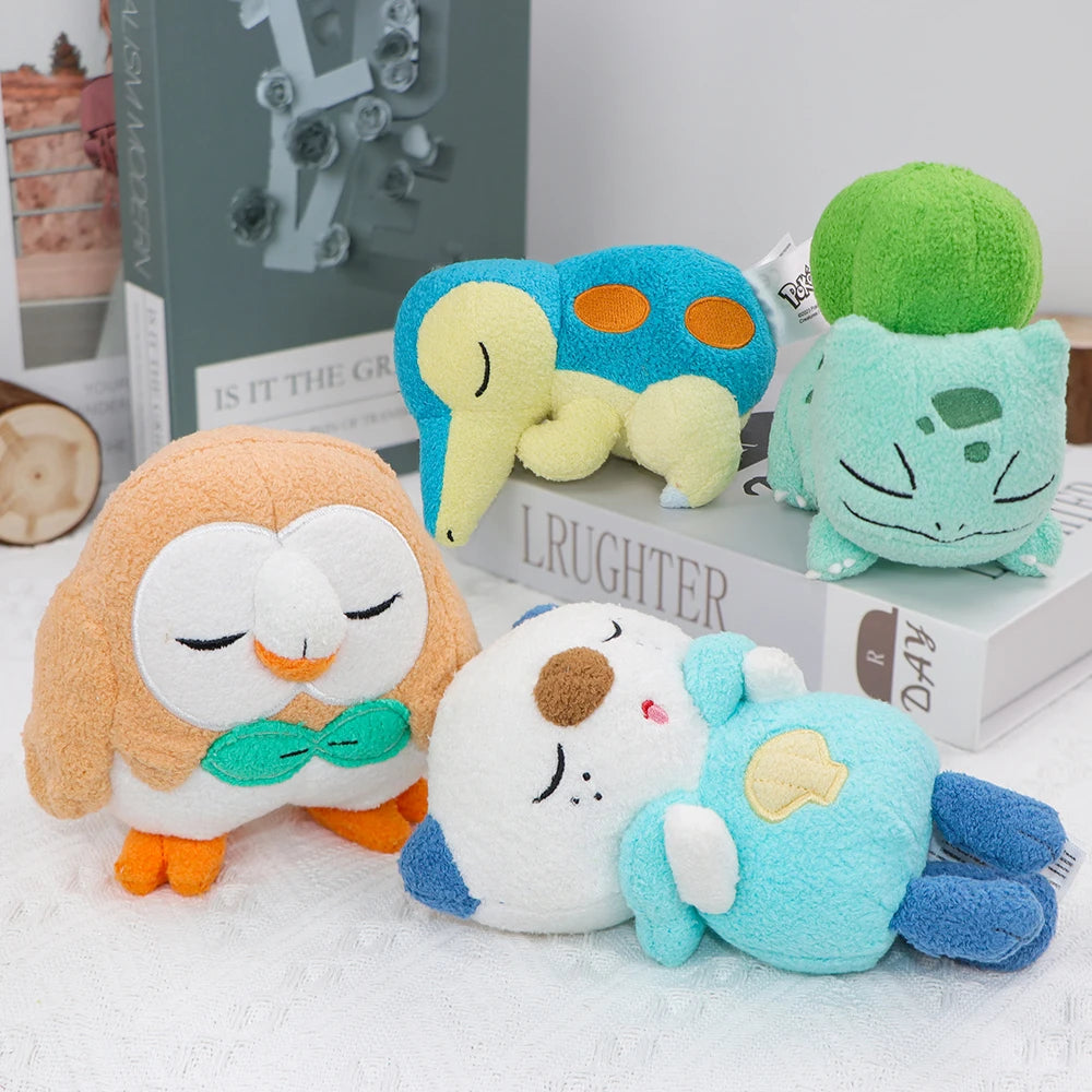 Oshawott Caterpie Gardevoir Oshawott Cyndaquil Plush Toys Cute Anime Stuffed Bulbasaur Pikachu Cartoon Peluche Doll Gfit 18-20CM Beauty World Shop