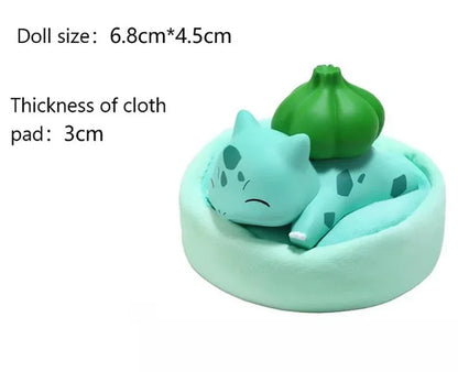 Pokemon Anime Pikachu Eevee Poket Gift Pokemon Starry Dream Series Action Figures Bulbasaur Snorlax Monster Model Ornaments Toy Beauty World Shop