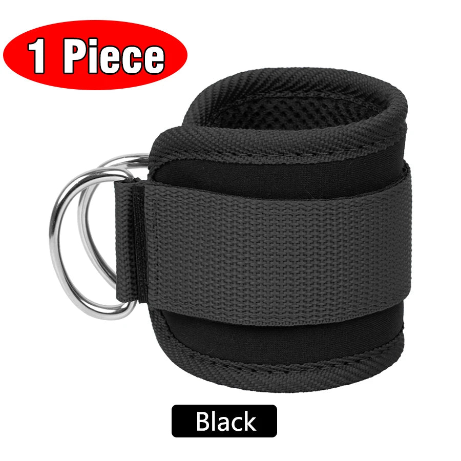 Fitness Ankle Straps Adjustable D-Ring Support Cuffs Gym Leg Strength Workouts Pulley With Buckle Sports Guard Safety Abductors Beauty World Shop