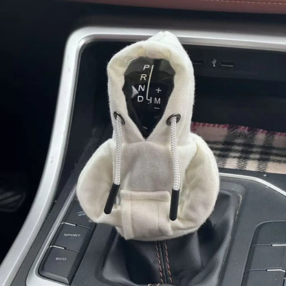 Gear Shift Mini Hoodie Cover Shift Cover Gear Handle Decoration Fits Manual Automatic Universal Car Shift Lever Interior Decor Beauty World Shop
