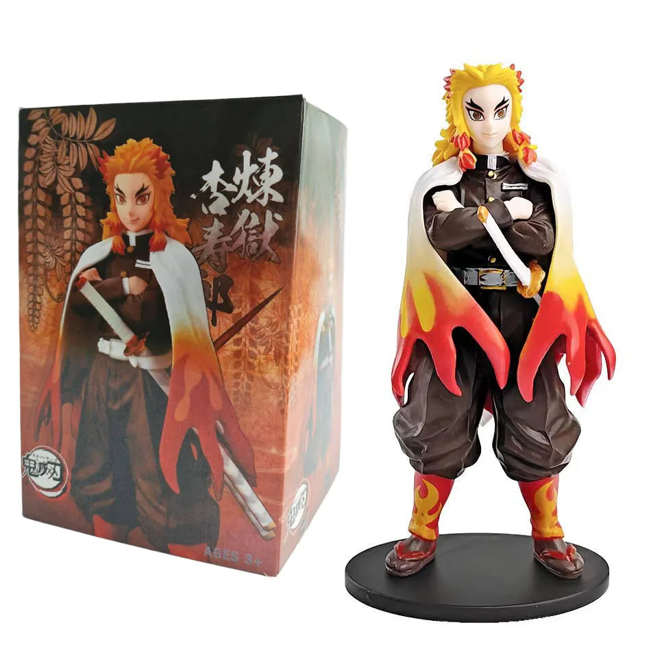 Anime Demon Slayer Kimetsu no Yaiba Figure Kamado Tanjirou Action Figure Agatsuma Zenitsu Nezuko Warrior PVC Model Toys Beauty World Shop