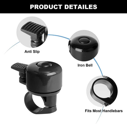 Bicycle Bell Alloy Mountain Road Bike Horn Sound Alarm For Safety Cycling Handlebar Bicycle Call Accessories Beauty World Shop