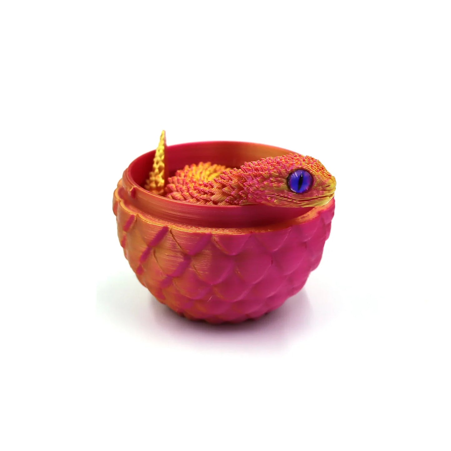 3d Printed Toys Home Decoration Desktop Decorations Anime Figures Articulating Home Decor Items 3D Printing Snake Eggs Rotating Beauty World Shop