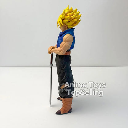 25cm/9.84in Anime Dragon Ball Z Trunks Figure Future Trunks Action Figures MPVC Statue Collection Model Toys for Children Gifts Beauty World Shop