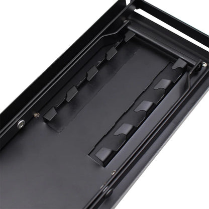 Guitar Foot Stool 4 Position Height Adjustable Foldable Guitar Pedal Foot Rest Step Footstool Black for Guitar Pedal Accessories Beauty World Shop