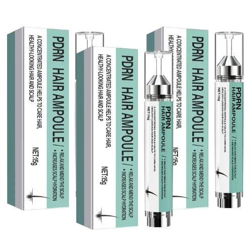 Hair Ampoule with Keratin & Biotin, Deeply Moisturizes & Repairs Hair, Increases Scalp Hydration for Healthy-Looking Hair. Beauty World Shop