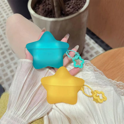 For AirPods Pro3 4 3 2 1 Pro Pro2 Earphone Case 3D Glitter Star Luminous Silicone Cartoon Headphone Box Cover