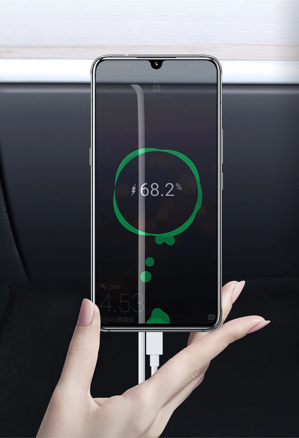 YZ Glove Box Docking Station For Tesla Model 3 Y Juniper Highland Quick Charger 4 USB Shunt Hub Flocking Adapter Powered Splitte Beauty World Shop