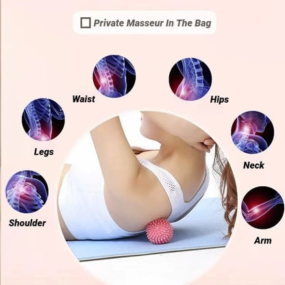Sport Massage Ball Myofascial Release Massager Spiky Roller For Deep Tissue Trigger Point Muscle Recovery Pain Relief Durable Beauty World Shop