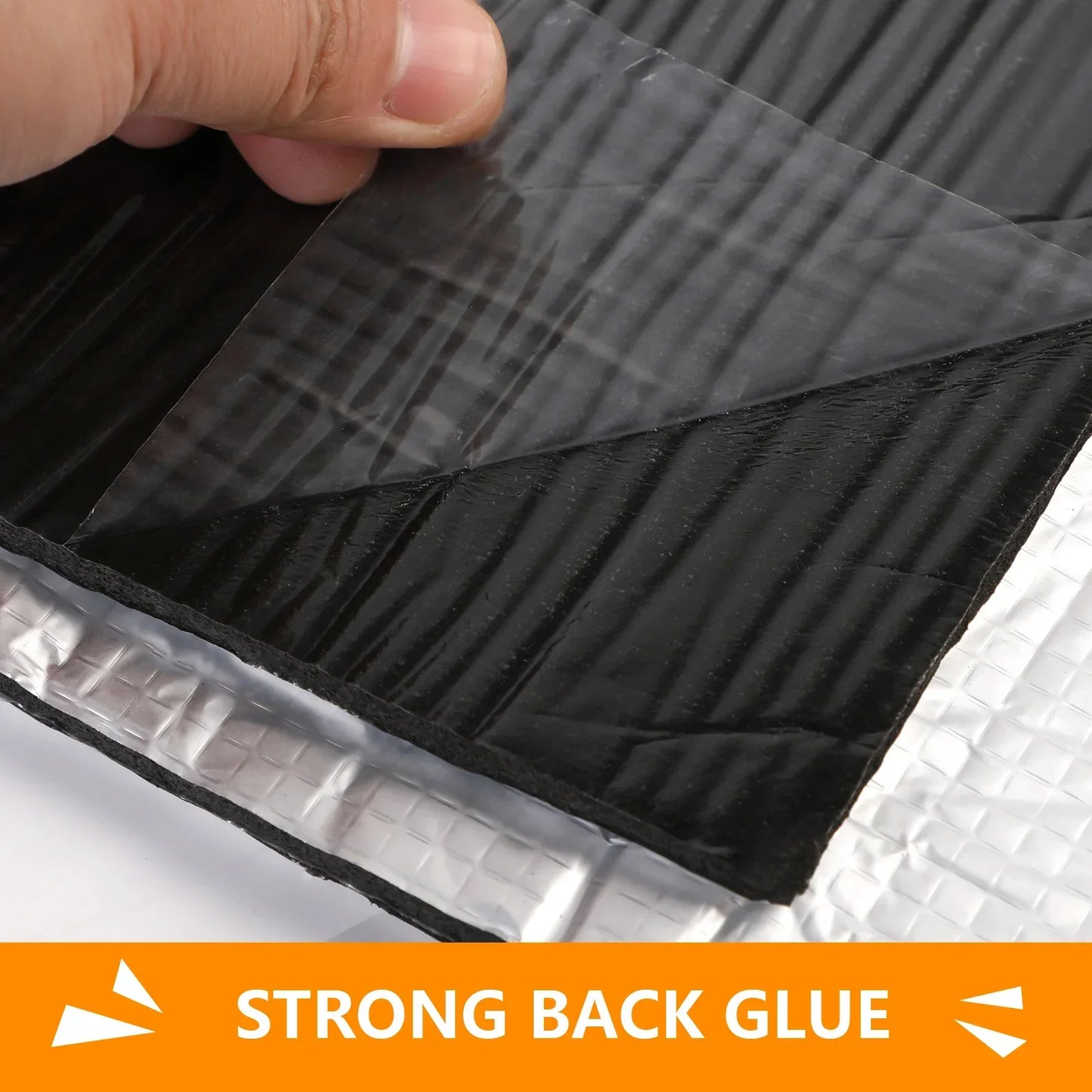 Sound Deadener Mat Auto Acoustic Thermal Mat Sound Proof Wall Panels Car Deadening Noise Insulation Mats for Car 5/10mm 200x50cm Beauty World Shop
