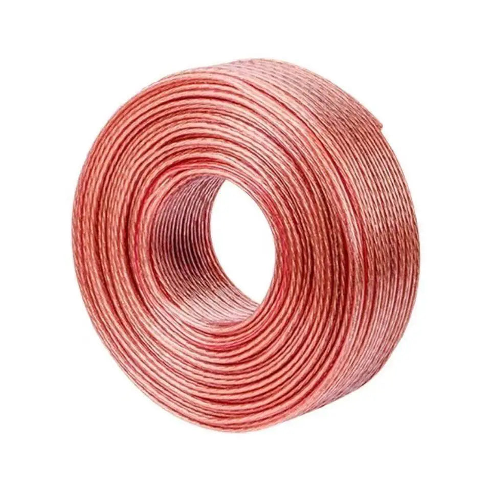 DIY Loud Audio Cable Hi-Fi Audio Cable Oxygen Free Copper Audio Wire for Amplifier Home theater KTV DJ System Beauty World Shop