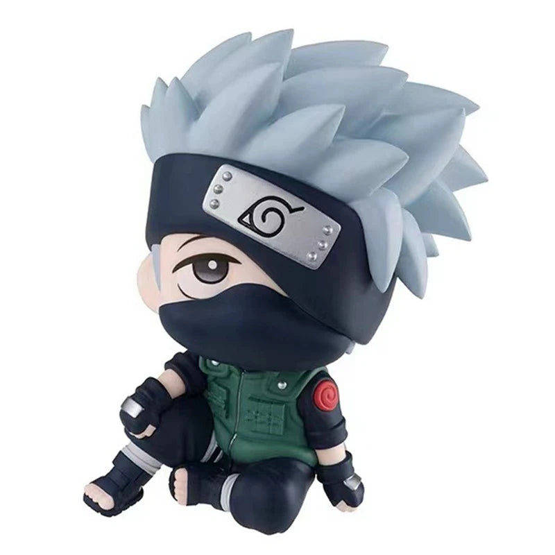 9cm Naruto Anime Figure Naruto Kakashi Action Figure Q Version Kawaii Sasuke Itachi Figurine Car Decoration Collection Model Toy Beauty World Shop