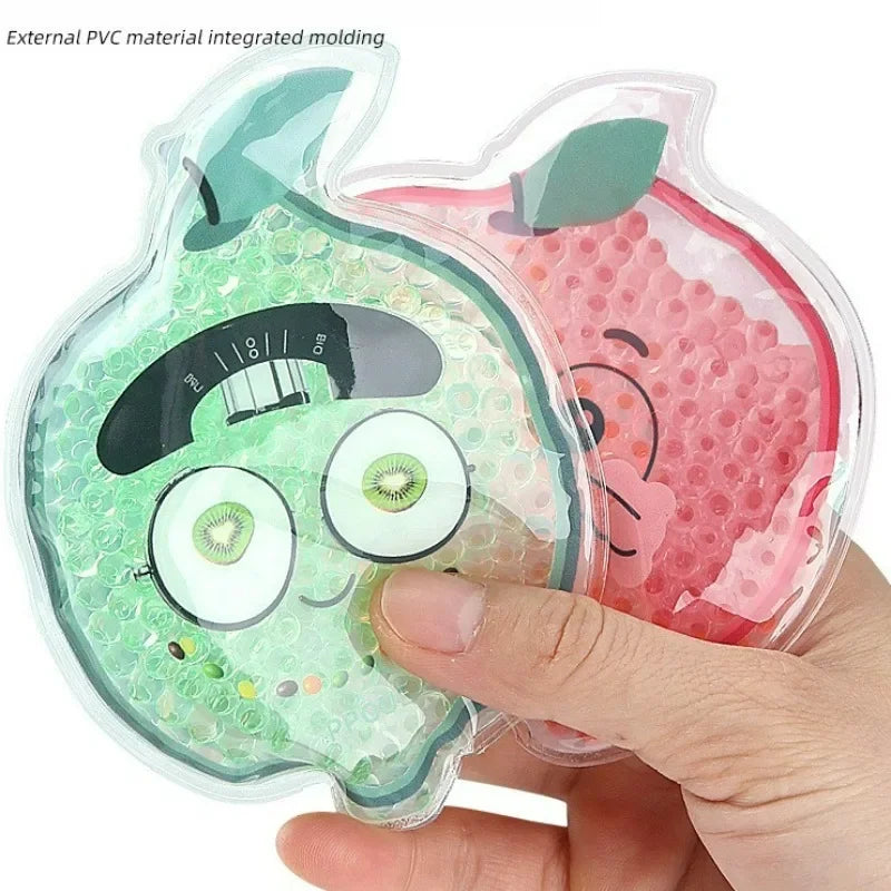 Reusable Cartoon Ice Hot Pack - Gel Bead Compress for Headache, Muscle Pain Relief - Perfect for Sports, Gym & Outdoor Cooling Beauty World Shop