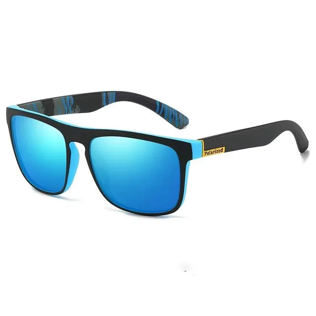 1-4PCS Men Classical Square Polarized Sports Sunglasses Lightweight PC Frame UV400 for Driving Fishing Cycling Unisex Durability Beauty World Shop