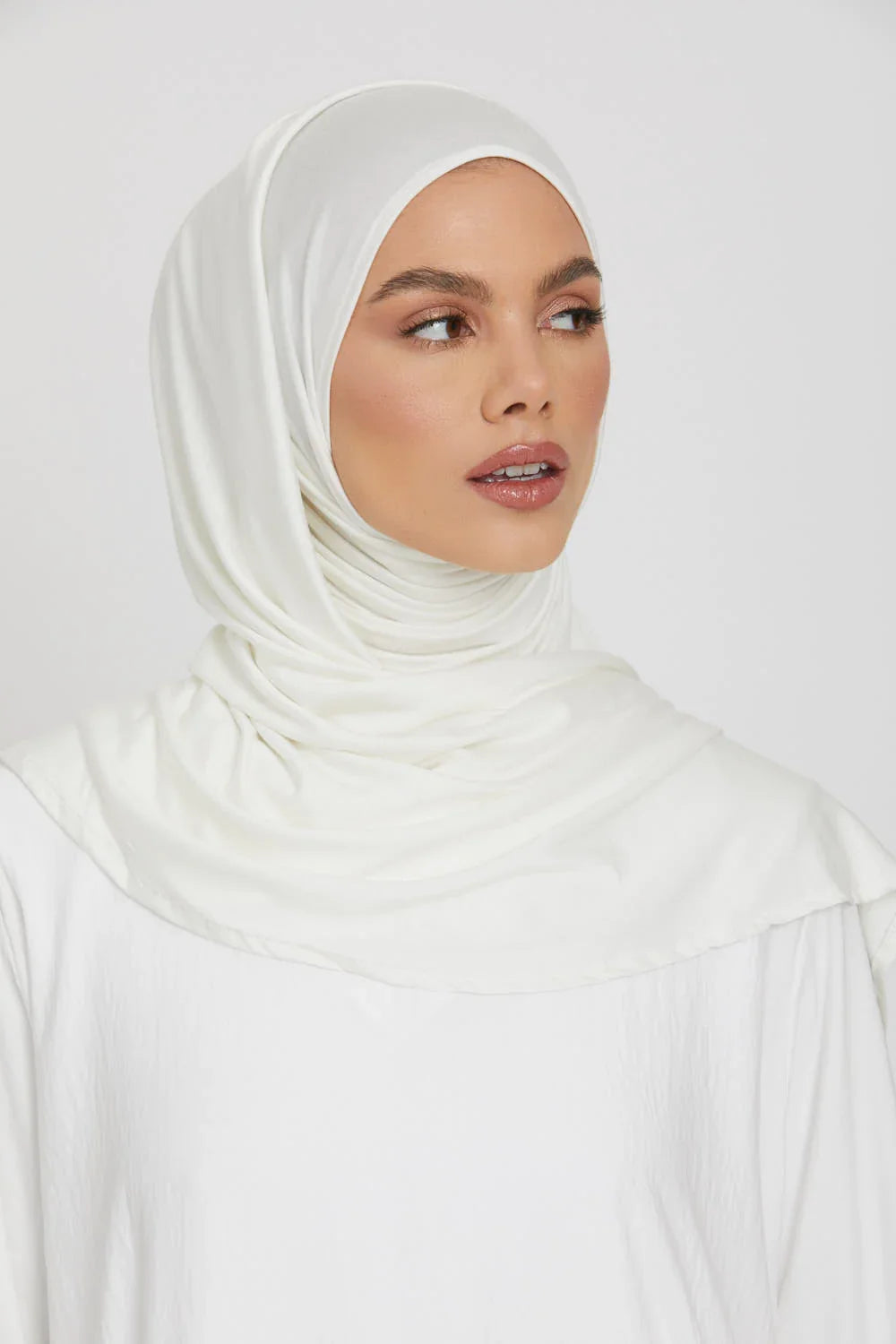 Muslim Jersey Hijab Scarf Women Long Solid Color Head Wrap For Women Hijabs Scarves Ladies Muslim Veil Jersey Hijabs Beauty World Shop