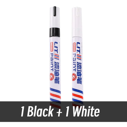 3mm 10p Colorful 8 Colors Permanent Paint Marker Waterproof White Markers tire tread rubber fabric Paint metal Paint Marker Pens Beauty World Shop