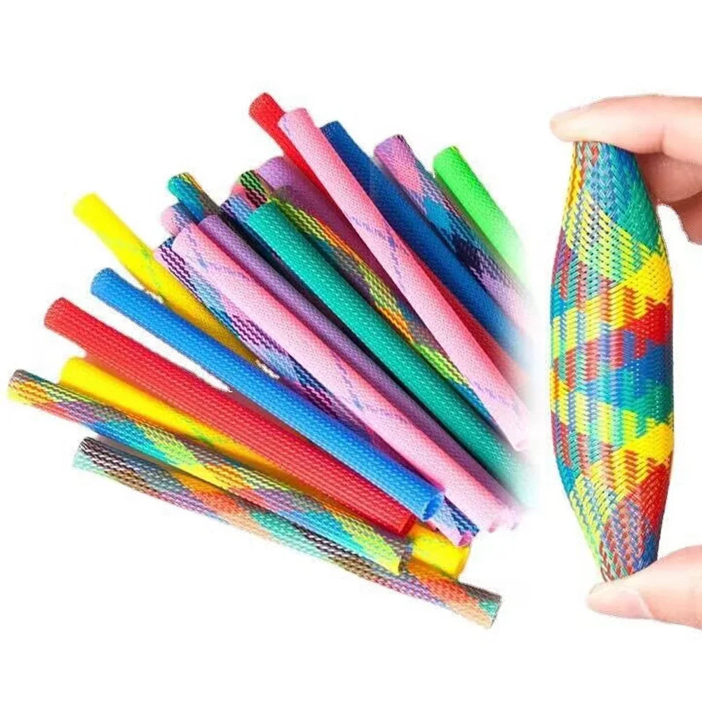 10Pcs Kitten Cat Spring Toys Bouncing Jumping Catcting Pet Toy Colorful Interactive Springs Telescopic Tube Coil Spiral Springs Beauty World Shop