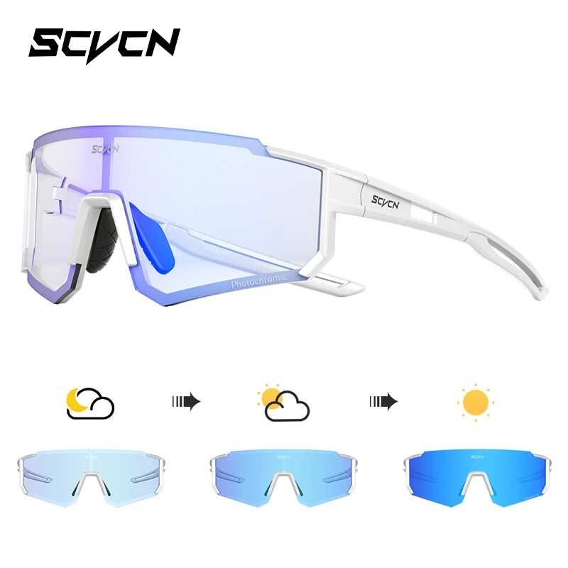 SCVCN Fashion Sunglasses for Men Sport Cycling Glasses Bike Bicycle Hiking Camping Golf UV400 Protection Glasses Women Baseball Beauty World Shop