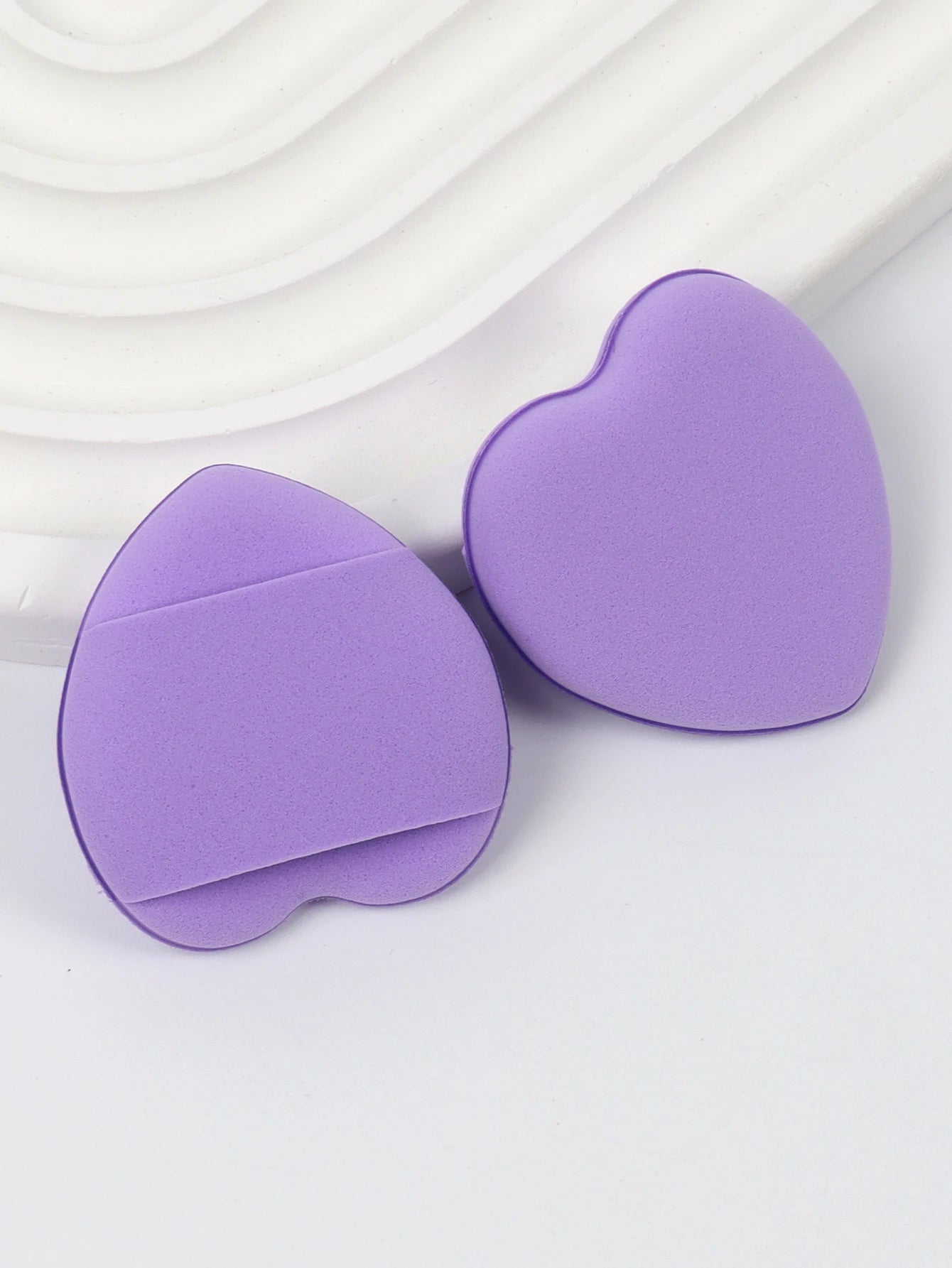 50 Mini Finger Cushions Air Cushion Powder Puff, Latex Free Mixed Sponge and Cosmetic Puff Is Used for Liquid Foundation Make- Beauty World Shop