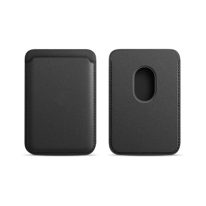 Magnetic MagSafe Wallet - PU Leather Card Holder Case for IPhone 12/13/14/15/16, Slim MagSafe Accessory with Card Storage Beauty World Shop