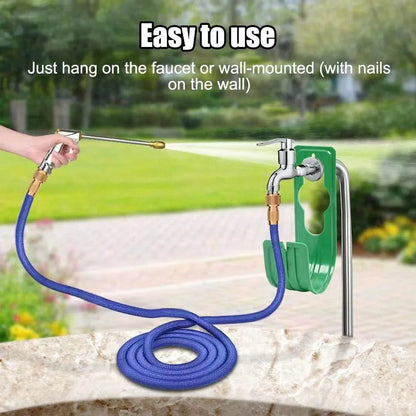 1pcs Garden Wall Mount Tap Watering Hose Organizer  Agriculture Water Pipe Reel Rack  Convenient Storage Of Water Pipe Support Beauty World Shop